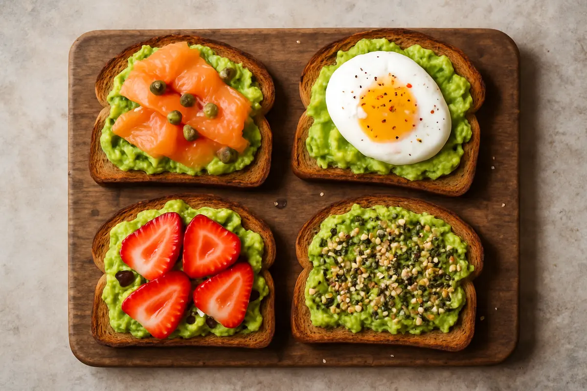 Avocado Toast: 12 Creative Toppings Beyond Basic