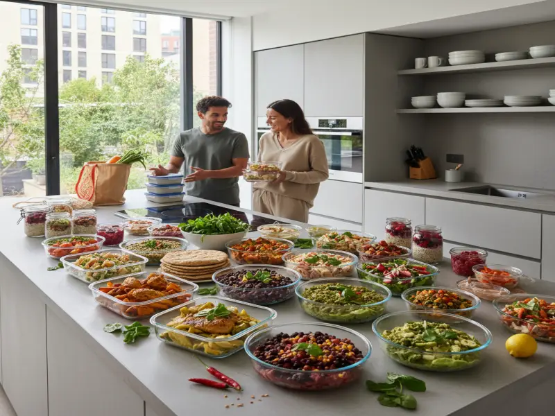 Batch Cooking: Einmal kochen, die ganze Woche essen