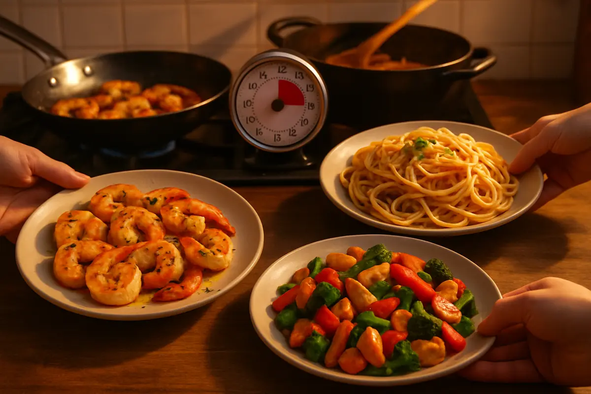 30 einfache Abendessen unter 30 Minuten