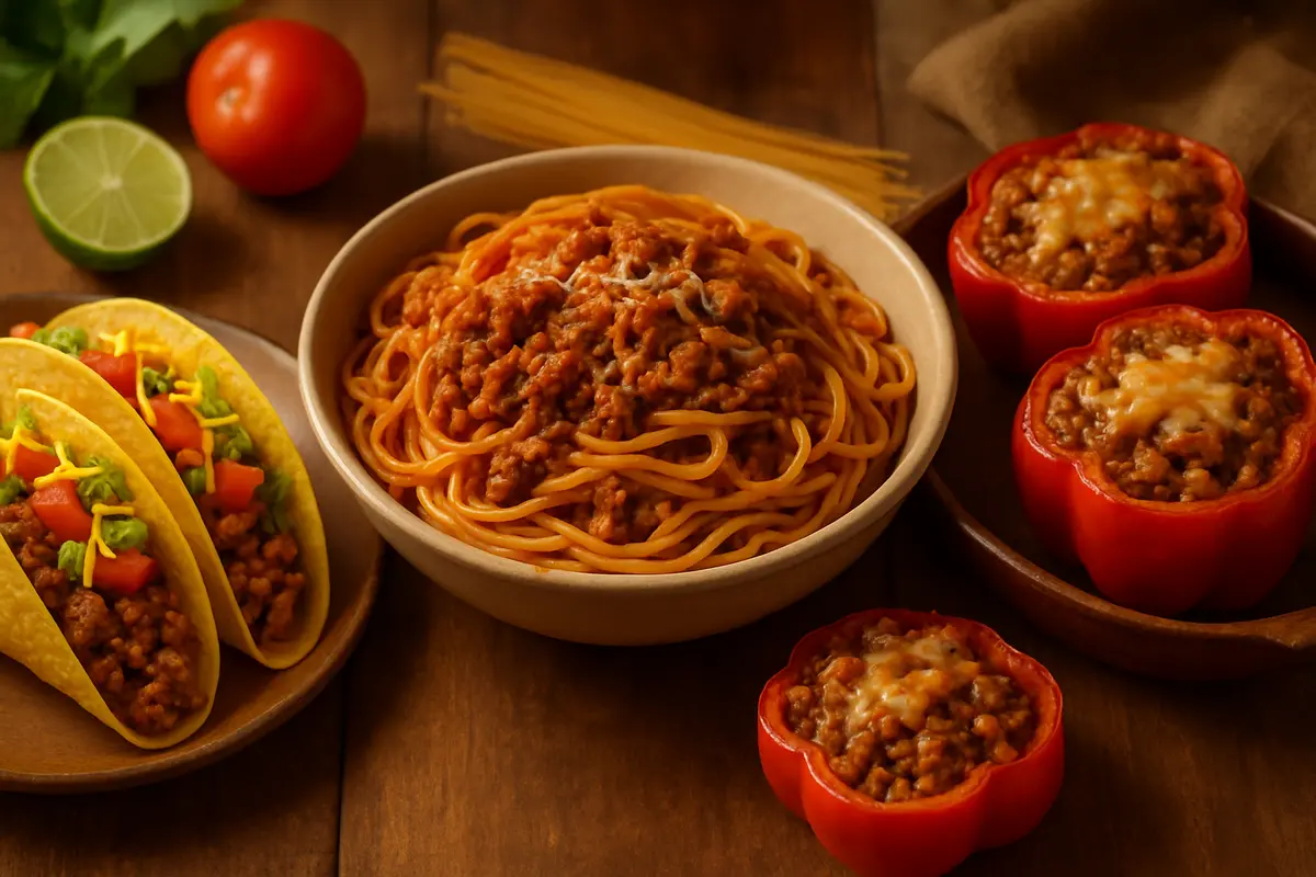 Ground Beef Dinners: Quick, Cheap, and Delicious