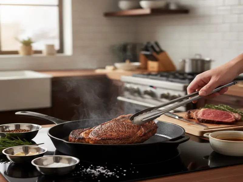 Fleisch anbraten wie ein Profi-Koch