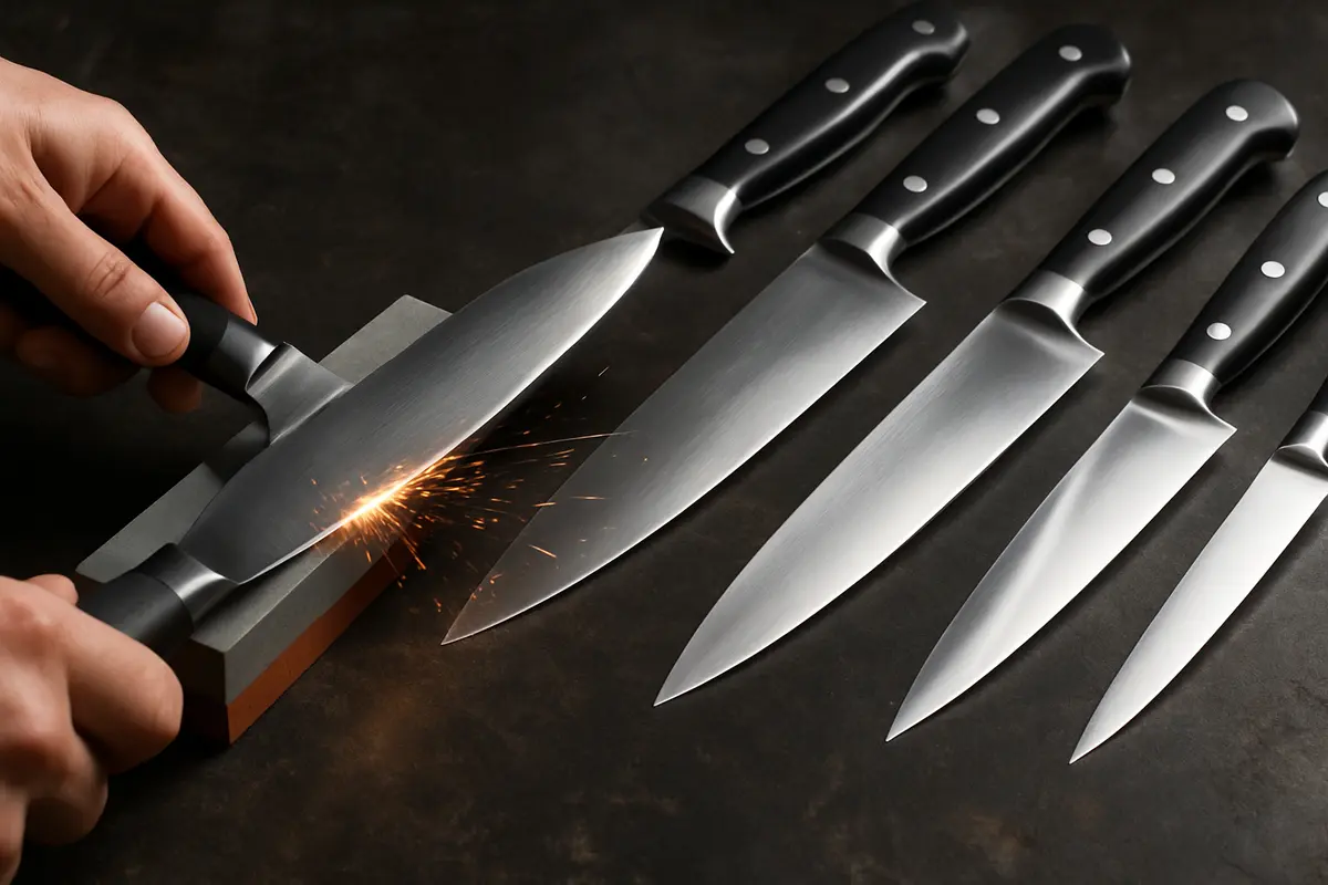How to Sharpen Kitchen Knives Like a Pro