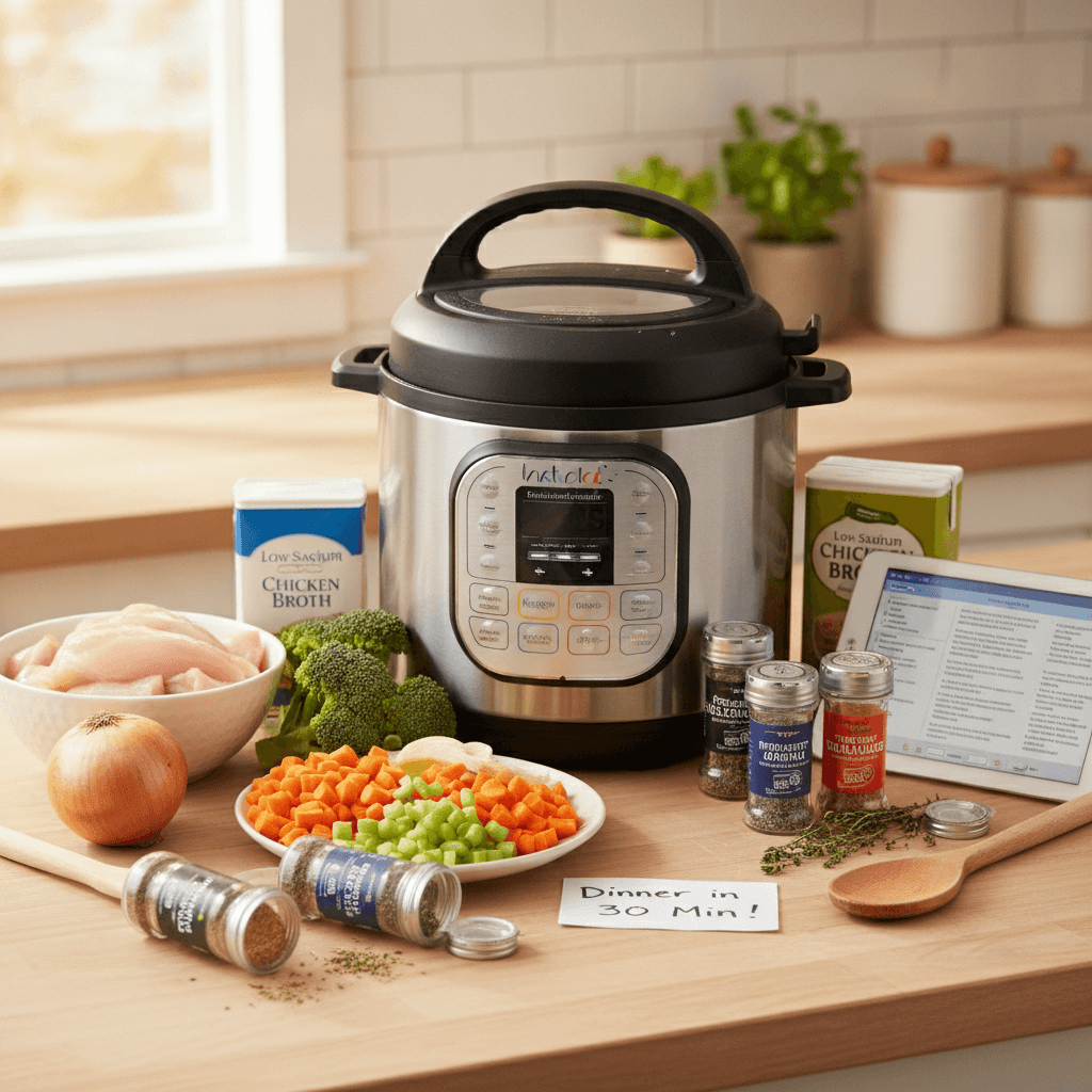 Instant Pot Recipes for Beginners: Your First Week of Meals