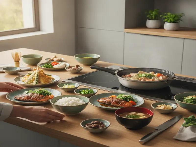Japanische Hausmannskost: Einfach, Schön & Gesund