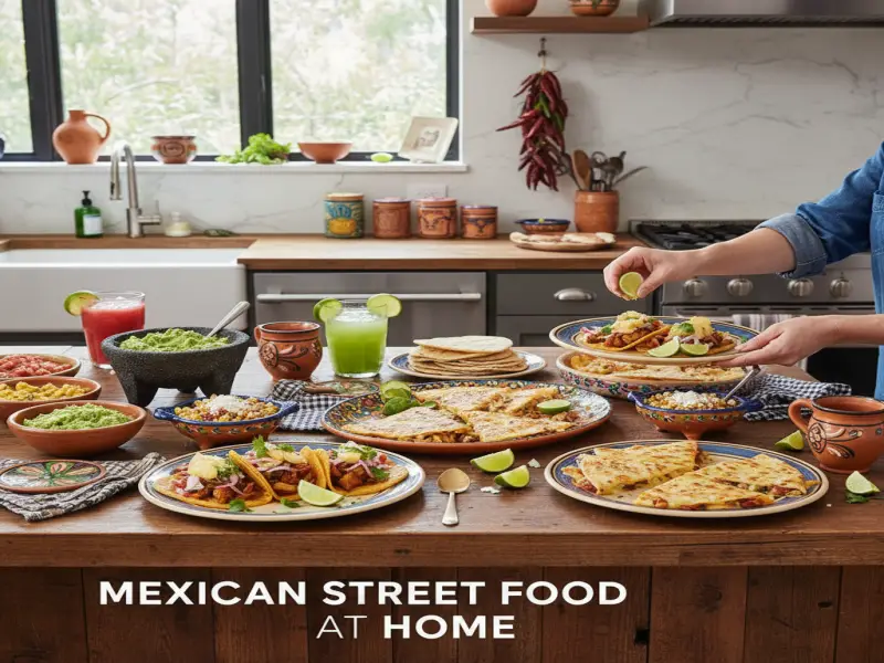 Mexikanisches Streetfood für zu Hause