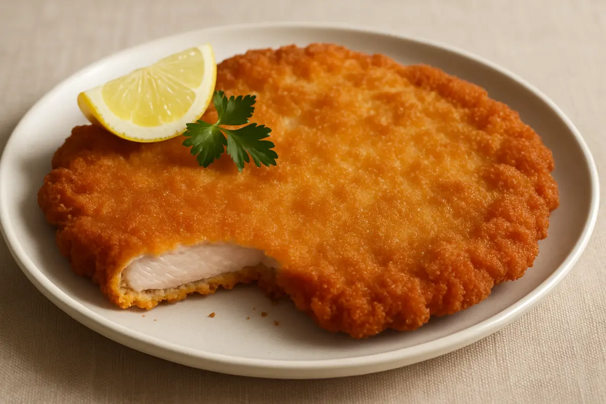 Schnitzel-Perfektion: Knusprig, golden, authentisch