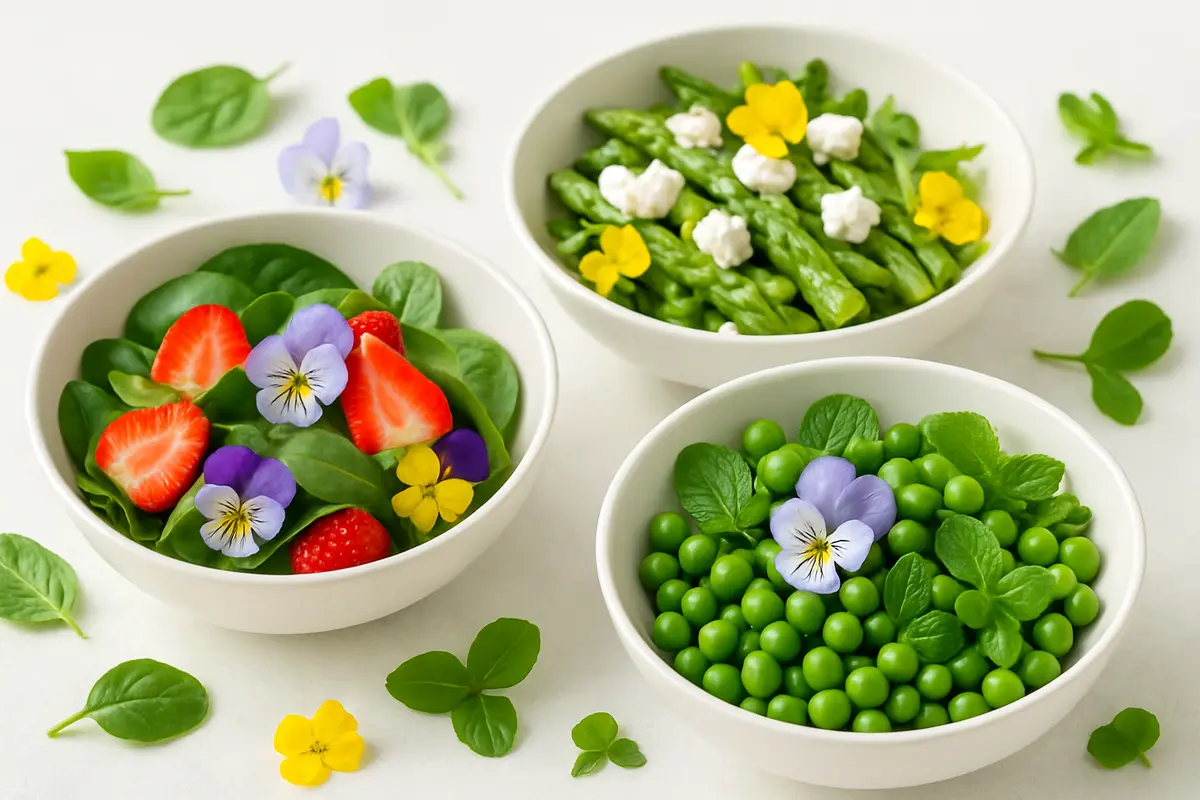 Frühlingssalate: Frische Rezepte für wärmere Tage