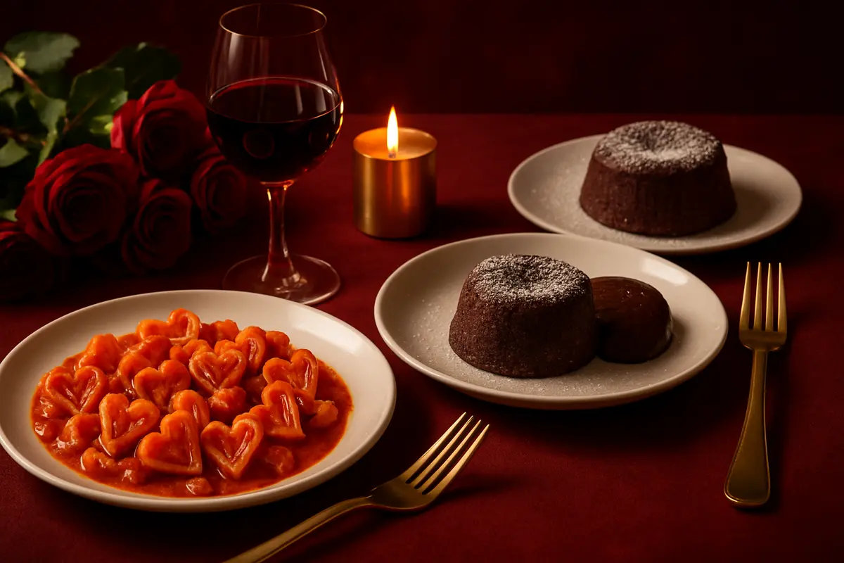 Valentinstag-Abendessen: Romantische Rezepte für Zwei