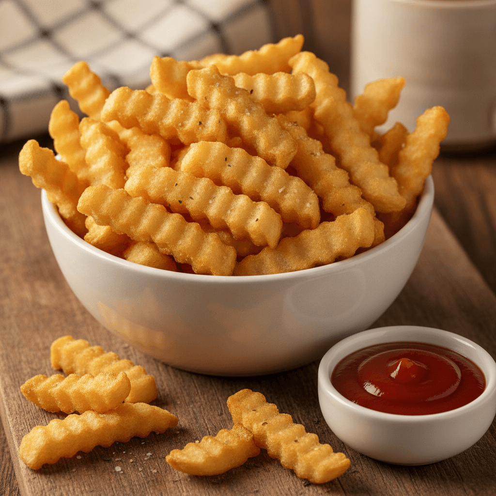 Pommes aus der Luftfritteuse