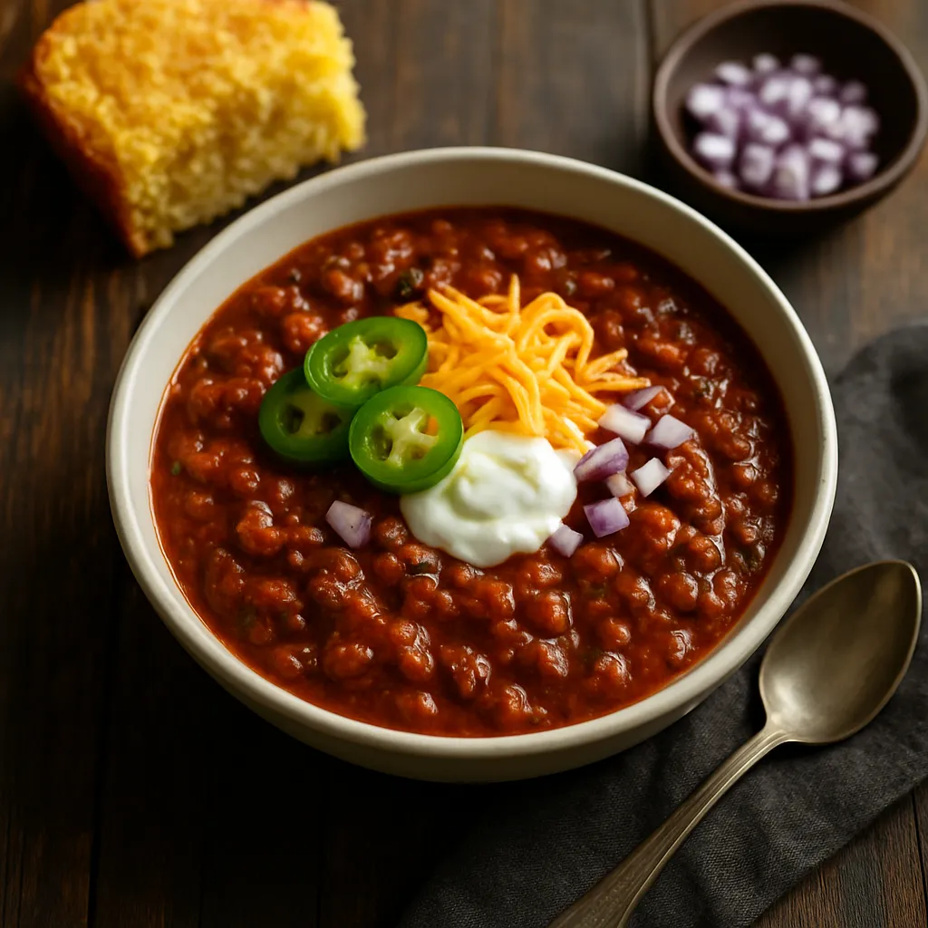 Award-Winning Homemade Chili