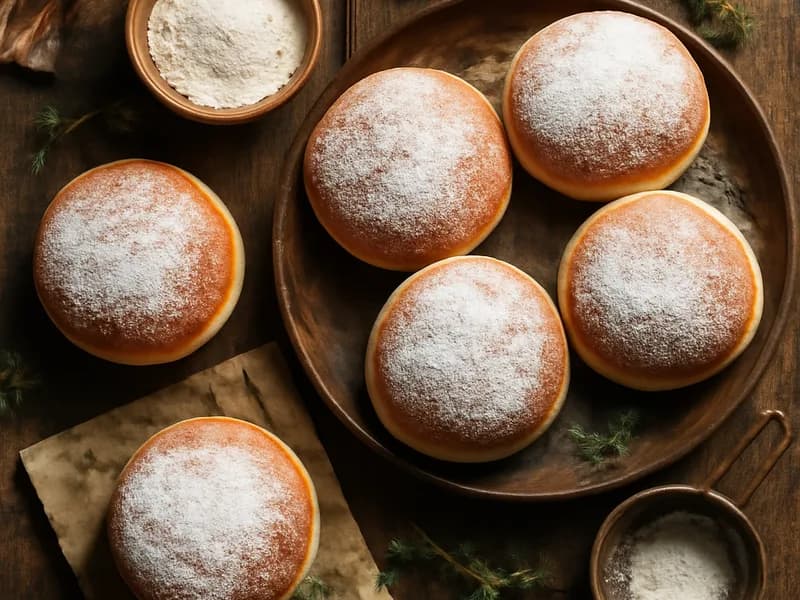 Berliner Pfannkuchen (Krapfen)