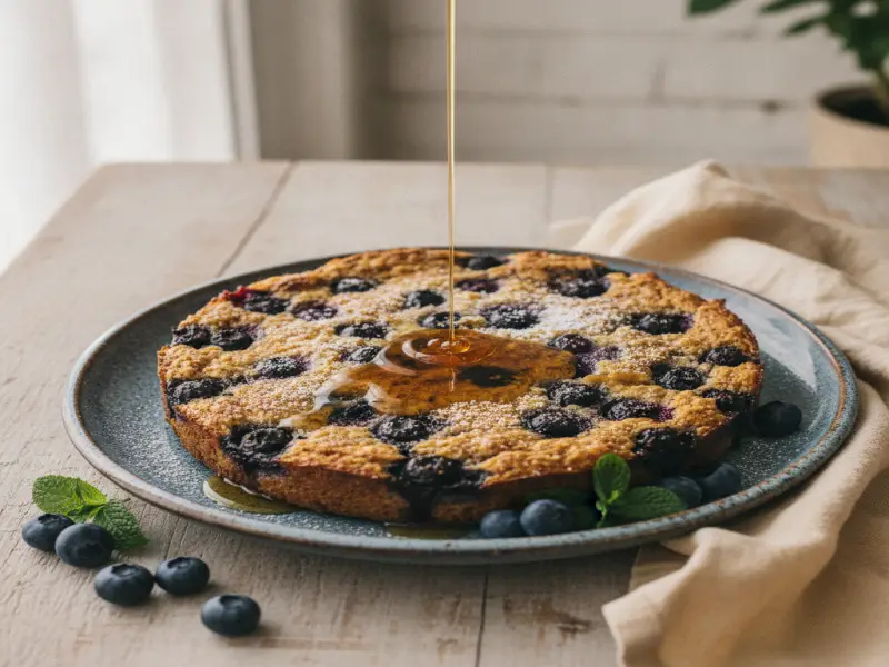 Blueberry Baked Oatmeal