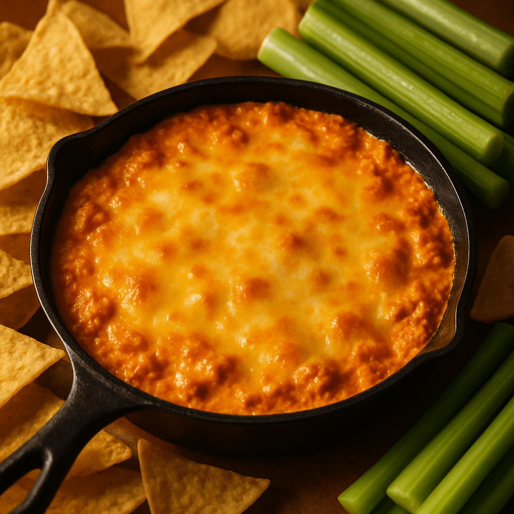 Buffalo Chicken Dip – Creamy, Spicy & Cheesy Recipe