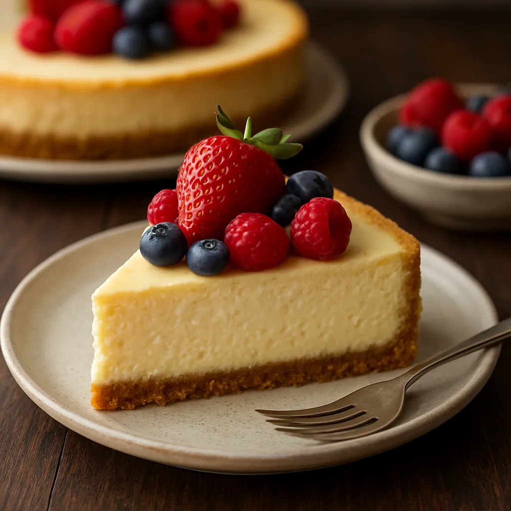 Classic New York Cheesecake