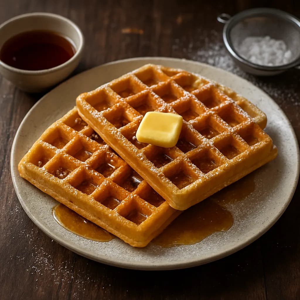 Crispy Belgian Waffles