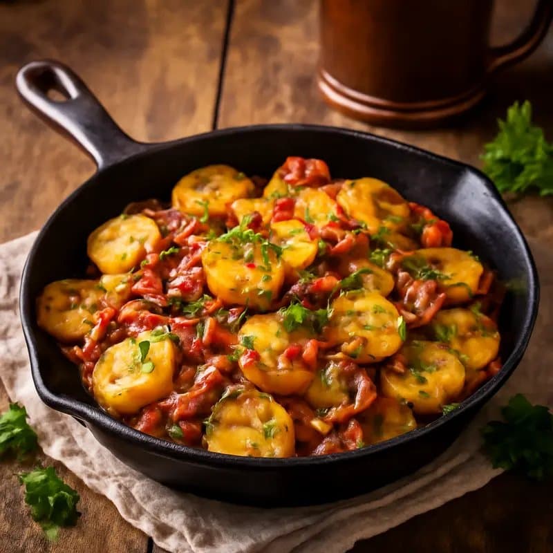 German Bratkartoffeln (Fried Potatoes)