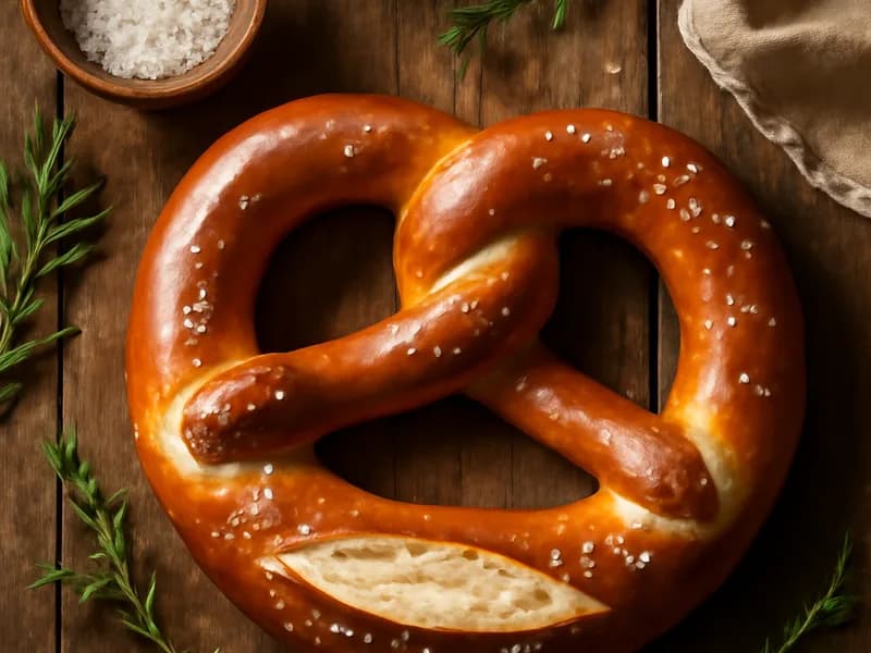 Laugenbrezel (Hausgemacht)