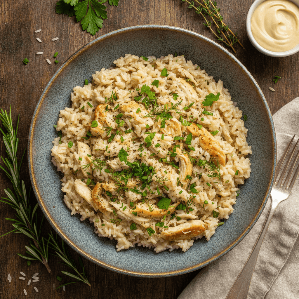Instant Pot Chicken & Rice