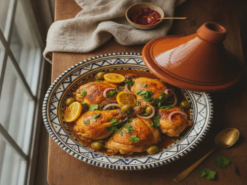 Moroccan Chicken Tagine
