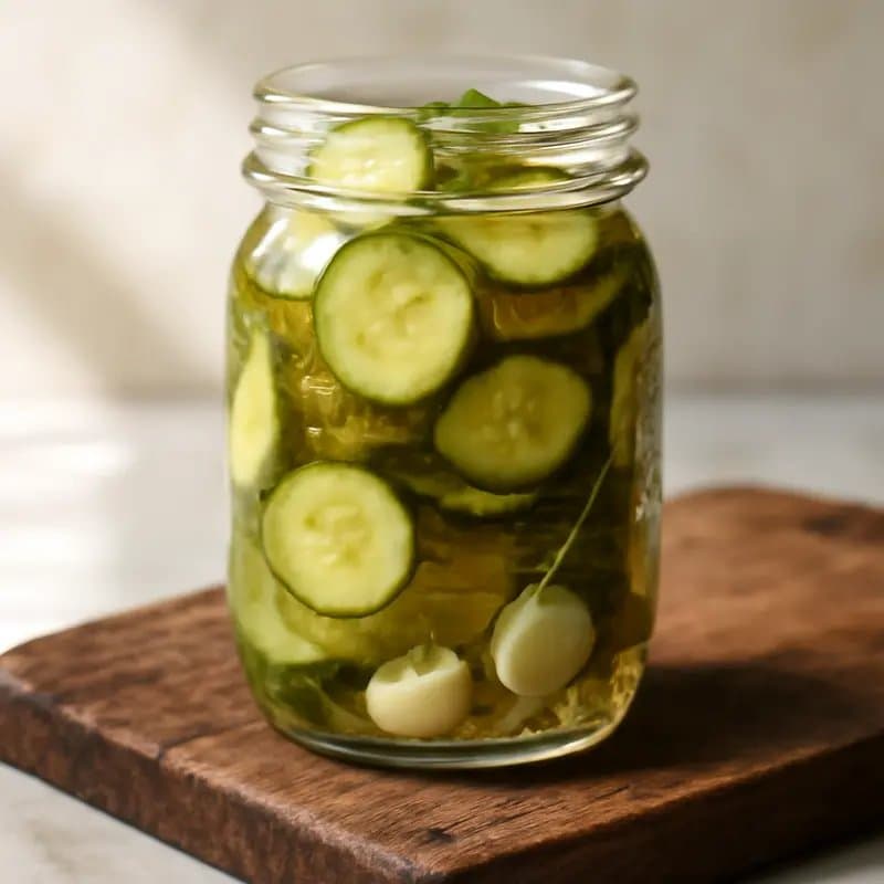 Schnelle Kühlschrank-Gurken