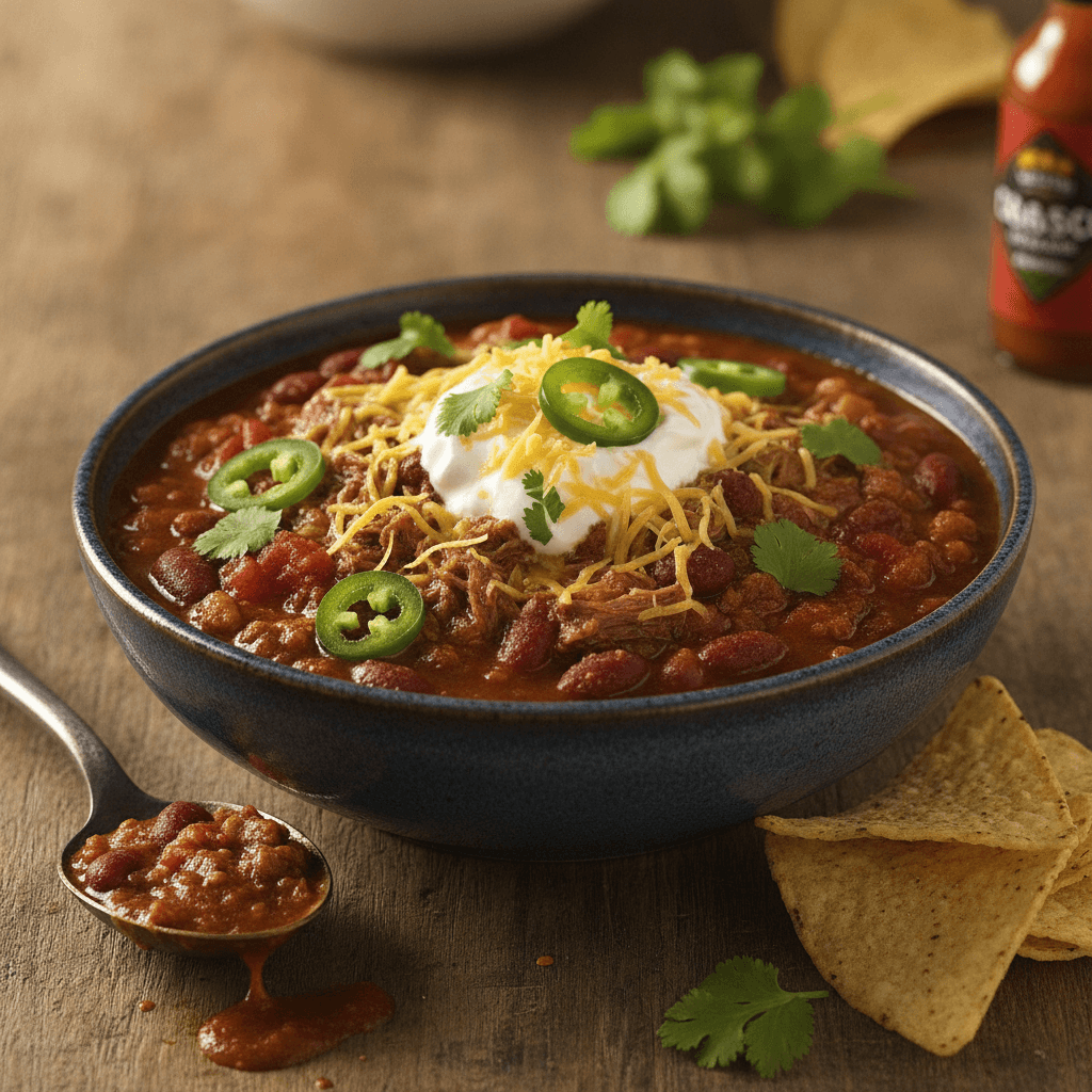 Chili aus dem Slow Cooker
