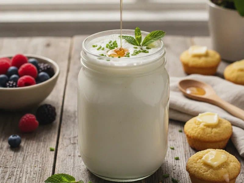 Buttermilch selber machen