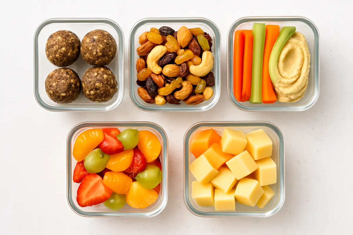 Meal-Prep-Snacks: 20 gesunde Optionen für die Woche