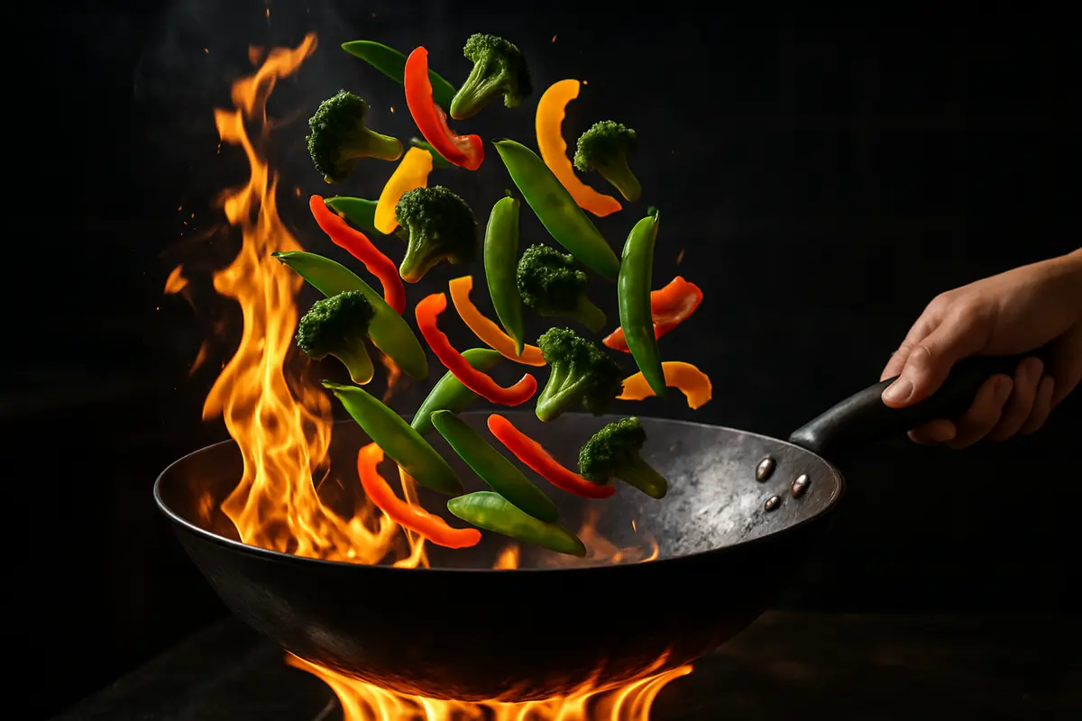 Pfannengerichte meistern: Schnelle Abendessen im Wok