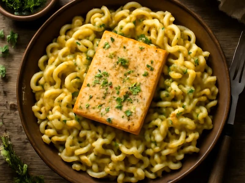 Gebackener Feta-Spätzle