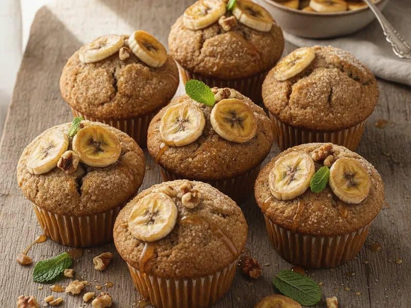 Bananen-Muffins