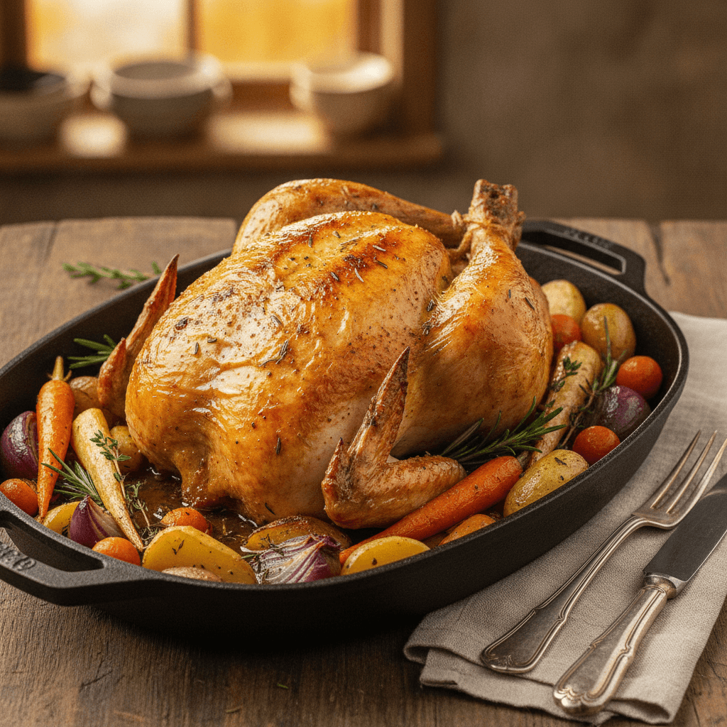 Beginner's Roast Chicken