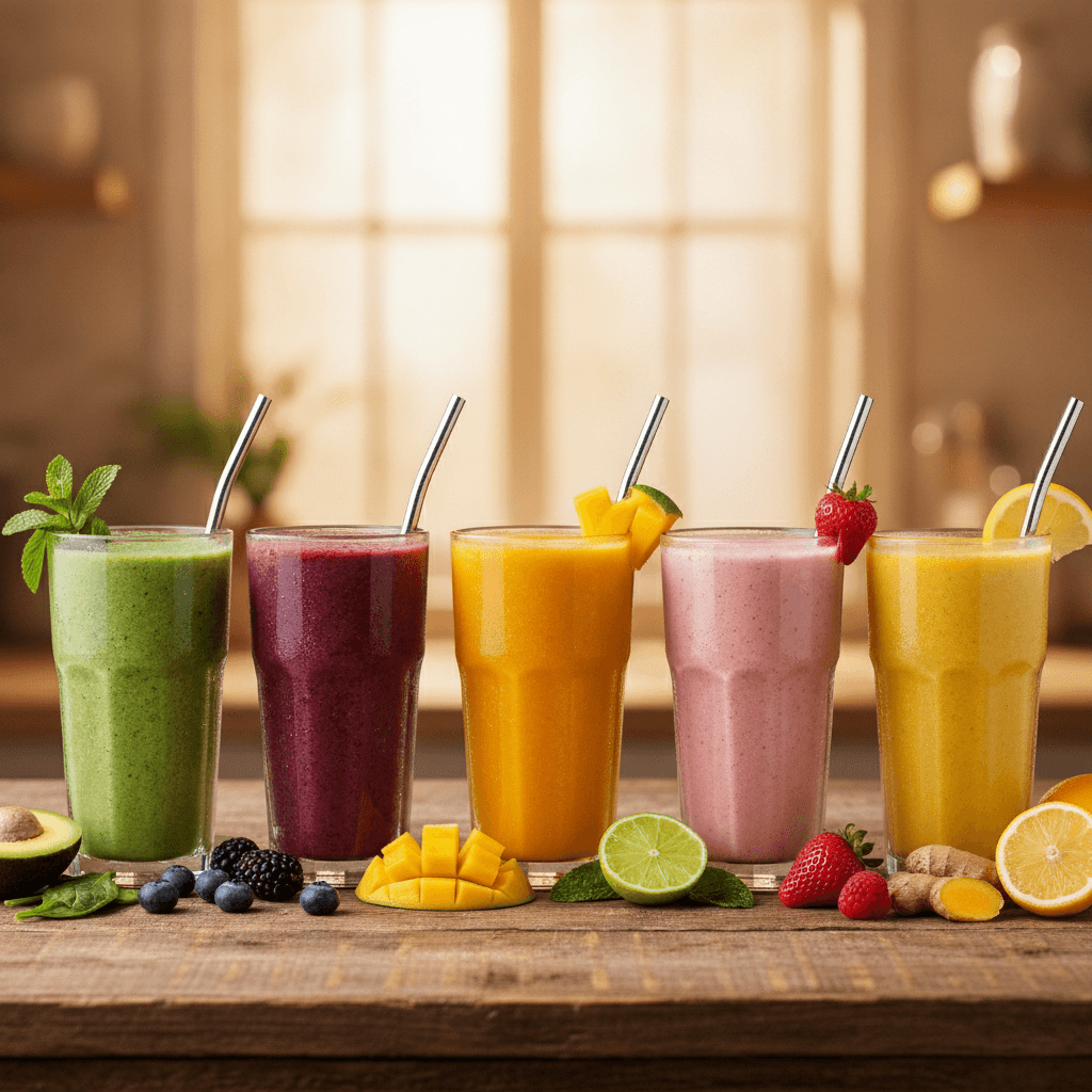Blender Smoothie (5 Variations)