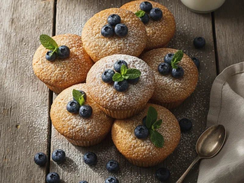 Blaubeer-Muffins Rezept