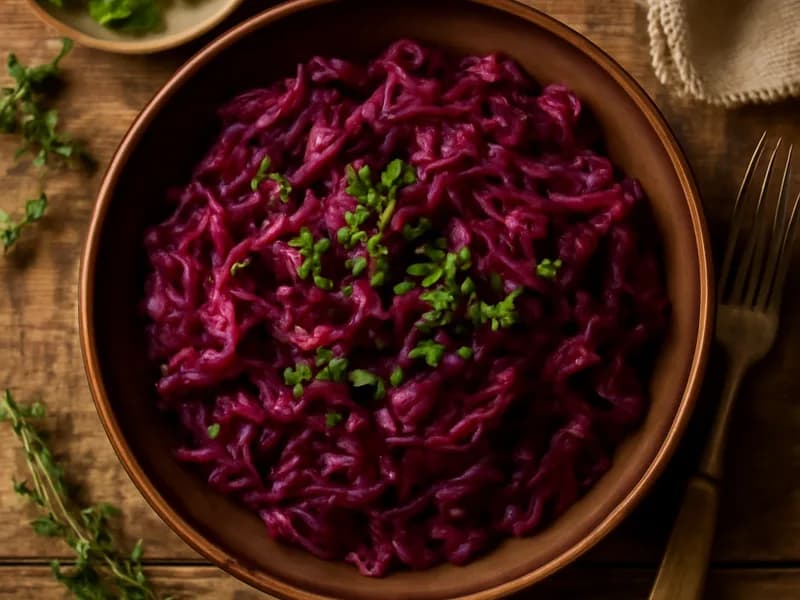 Klassischer Rotkohl