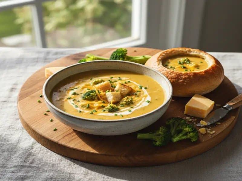 Broccoli Cheddar Soup Recipe