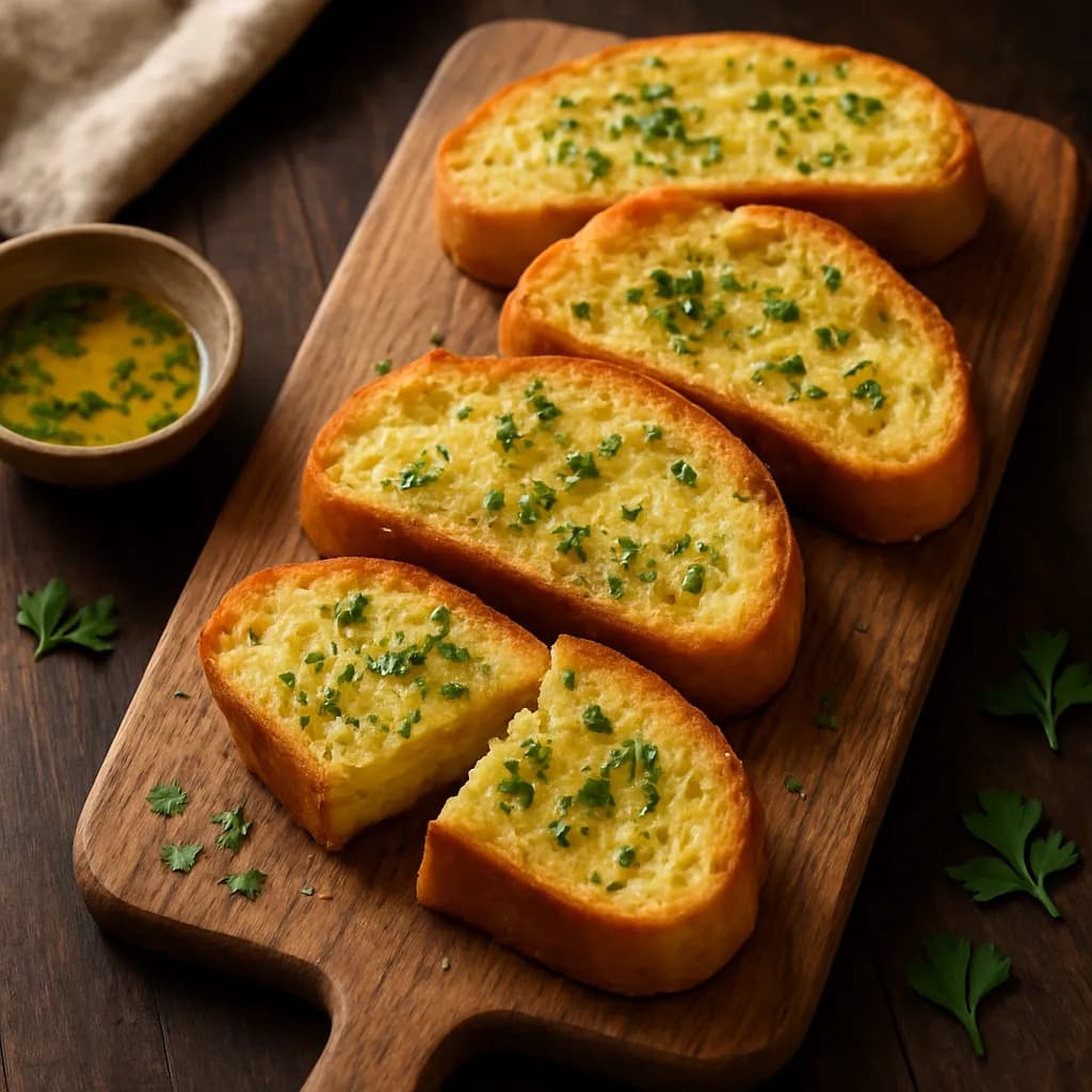 Brown Butter Garlic Bread