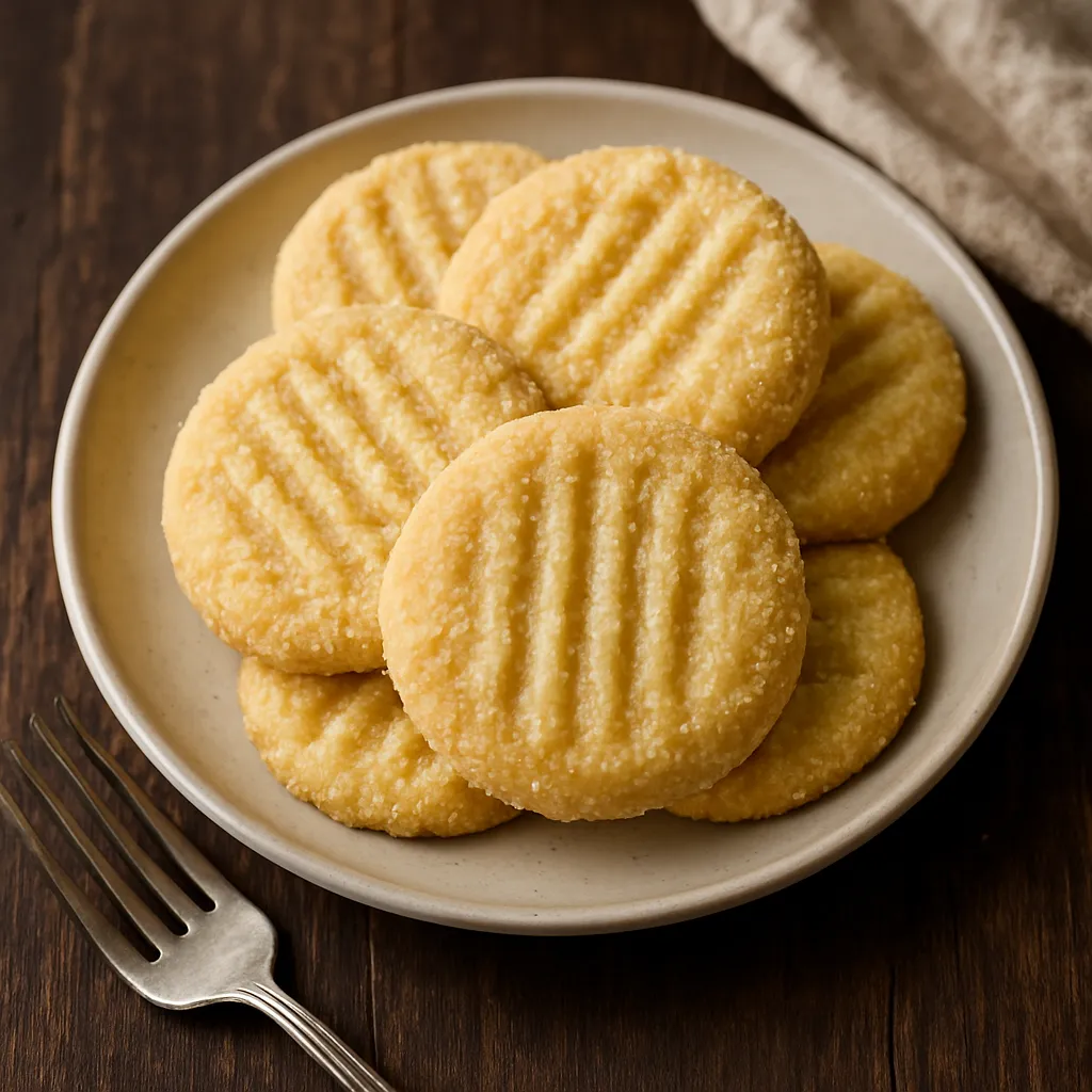 Buttery Shortbread Cookies
