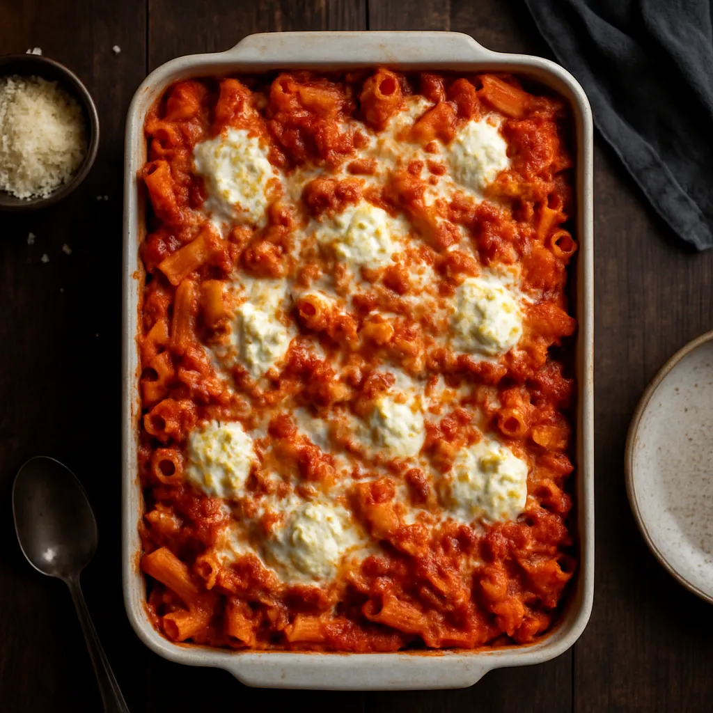 Cheesy Baked Ziti