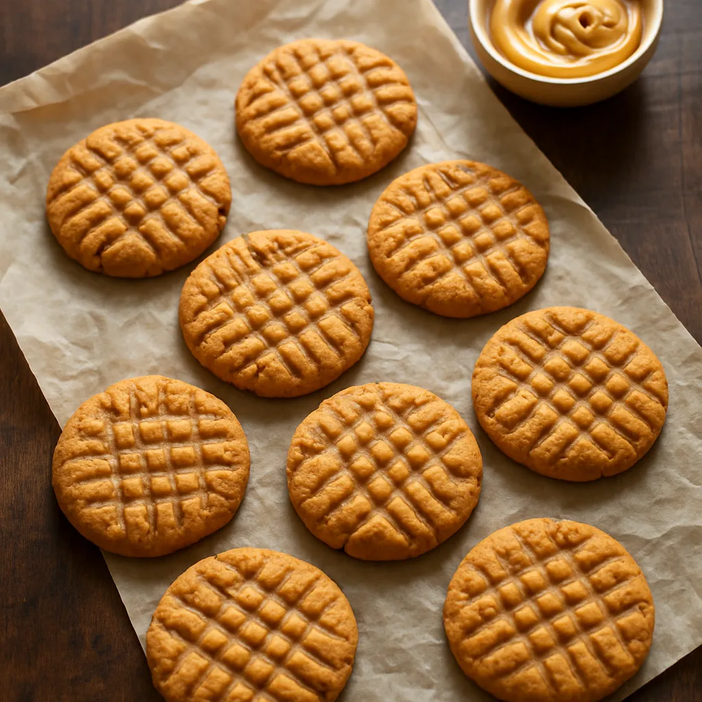 Chewy Peanut Butter Cookies