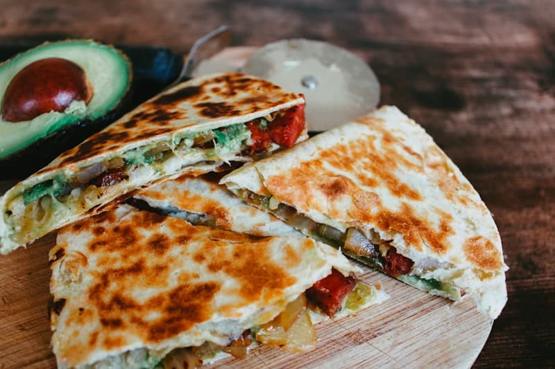 Crispy Chicken Quesadillas