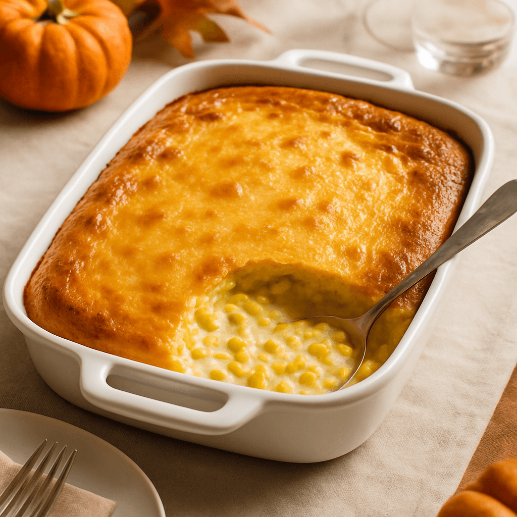 Mais-Auflauf – Süß, cremig und nur 6 Zutaten Rezept