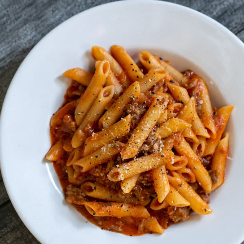 Cremige Ricotta-Pasta (15 Minuten) Rezept
