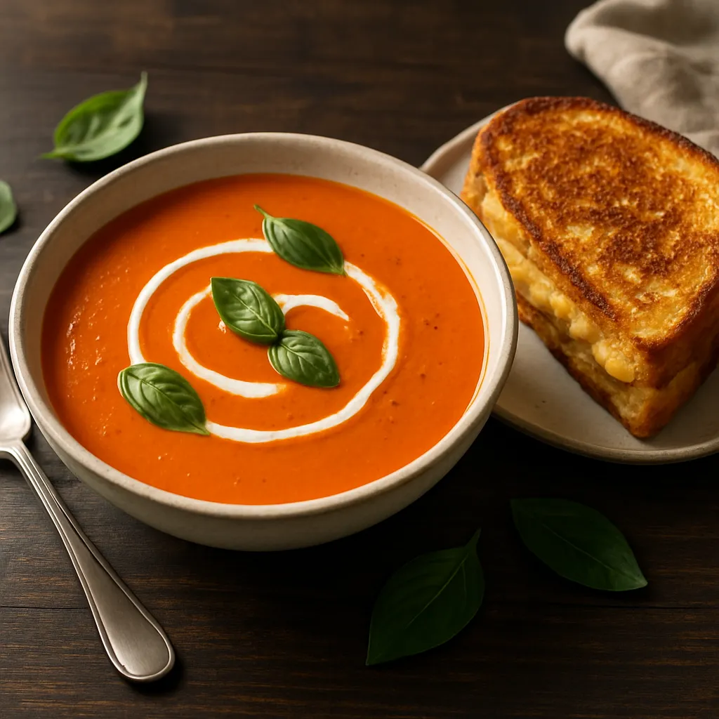 Creamy Tomato Basil Soup