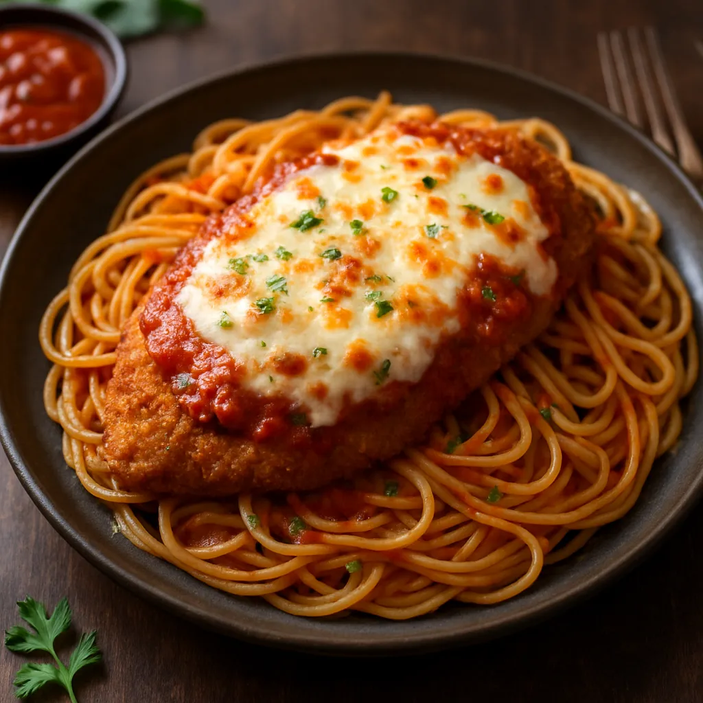 Crispy Chicken Parmesan