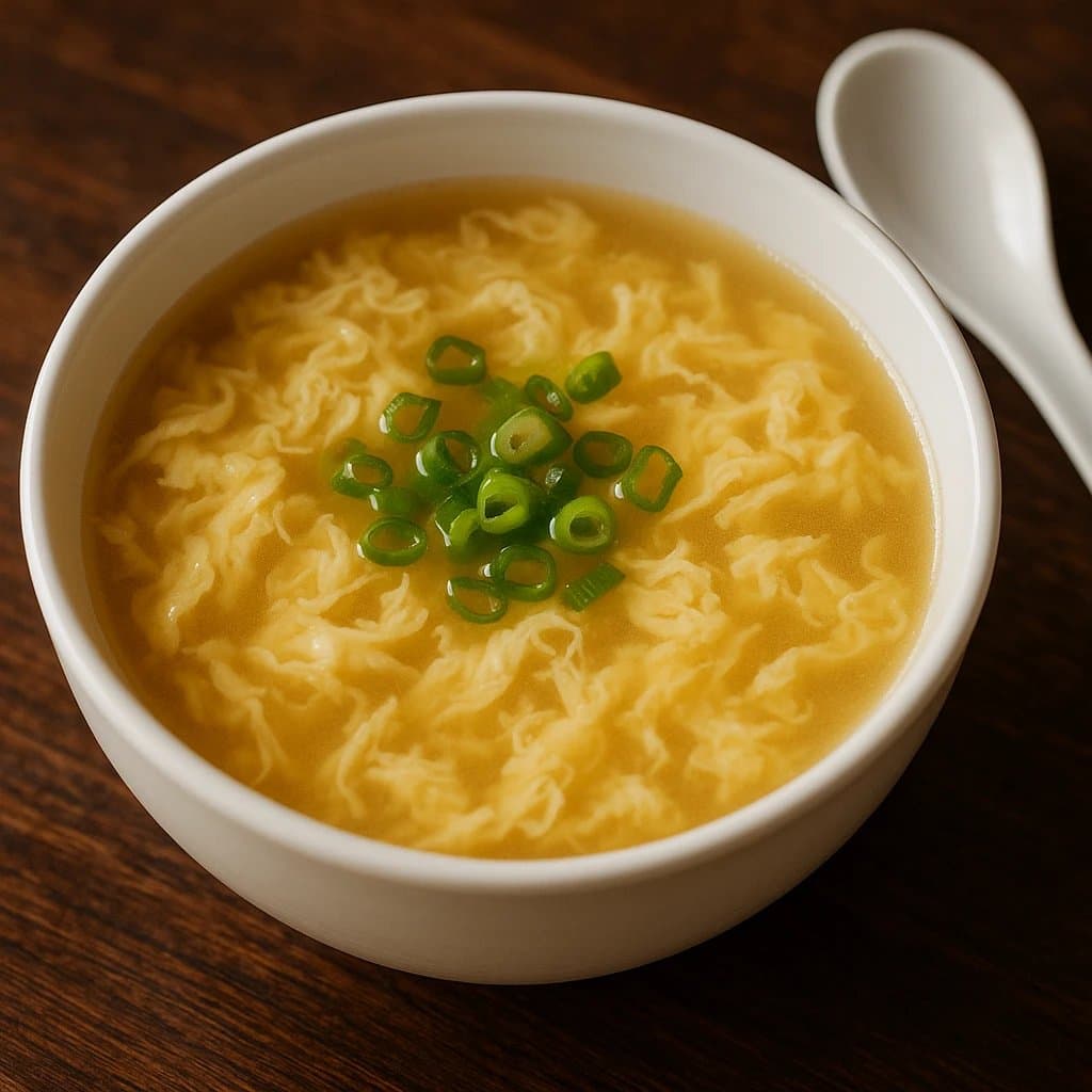 Egg Drop Soup Recipe (蛋花湯) – Classic Chinese Egg Flower Soup