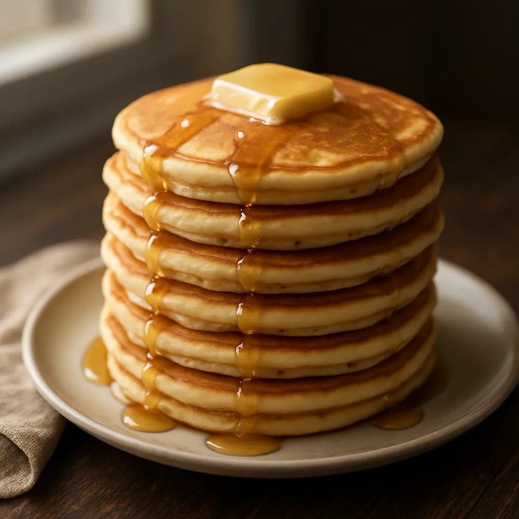Fluffy Homemade Pancakes