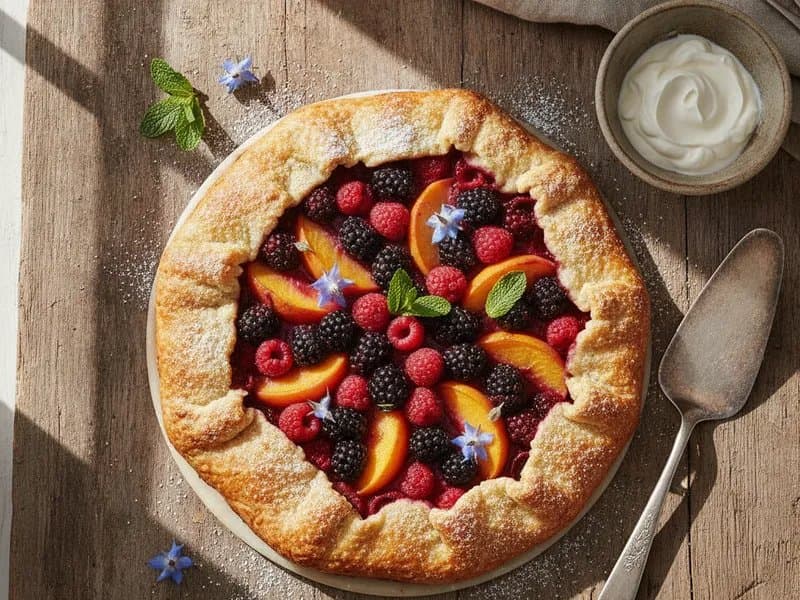 Obst-Galette