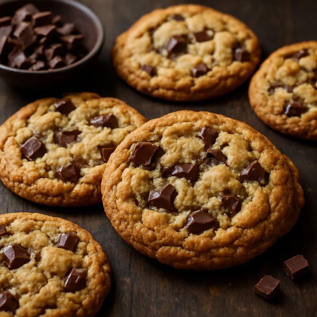 Giant Bakery-Style Chocolate Chip Cookies