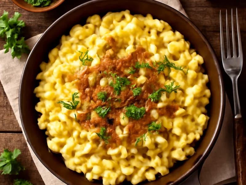 Käsespätzle — Schwäbischer Klassiker