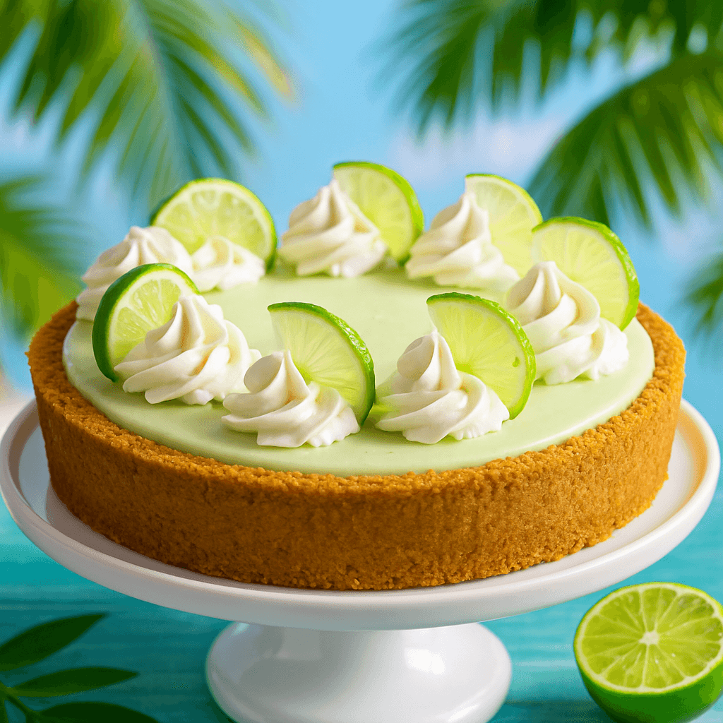 Key Lime Pie – Tangy, Creamy & No-Bake Filling Recipe